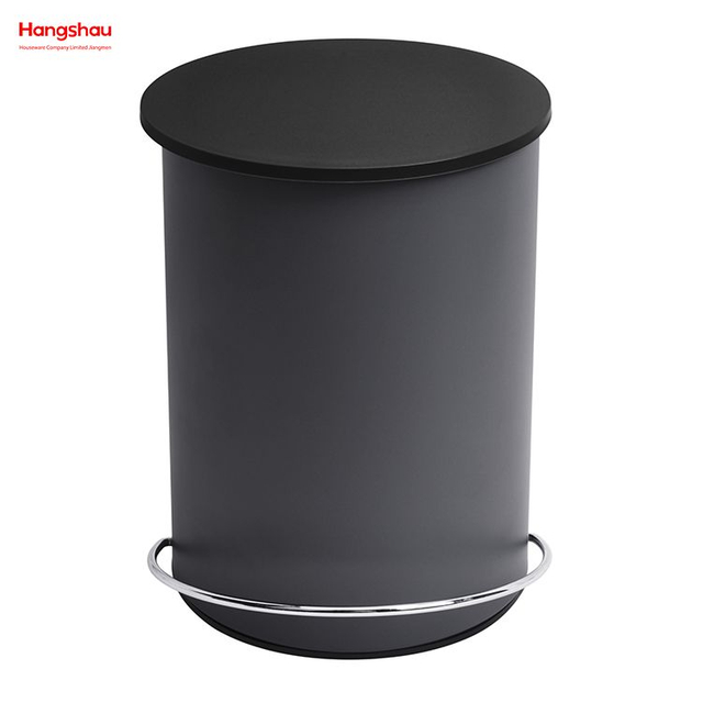 Contenedores de basura con pedal de plástico para el hogar de 3L Contenedor de basura con pedal de diseño patentado para bote de basura interior Bote de basura para baño Bote de basura simple