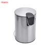 Contenedores de basura con pedal de plástico para el hogar de 3L, contenedor de basura con pedal de diseño patentado para bote de basura interior, bote de basura simple, bote de basura para baño