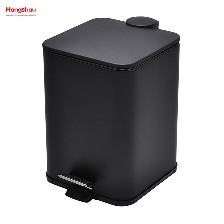 Bote de basura Popular de alta calidad de 6L con Pedal para baño/dormitorio/oficina, cubo de basura con Pedal
