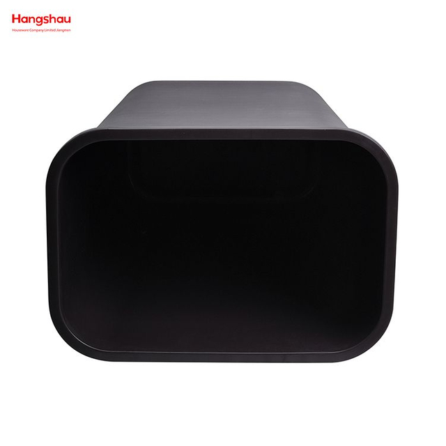 Bote de basura de plástico con tapa abierta, redondo, grande, 39L, duradero