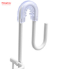 Accesorios de baño Carrito de ducha en aluminio Estante de baño Antióxido Durable Baño Percha de aluminio Cesta colgante montada en la pared de 3 capas Montado en la pared 