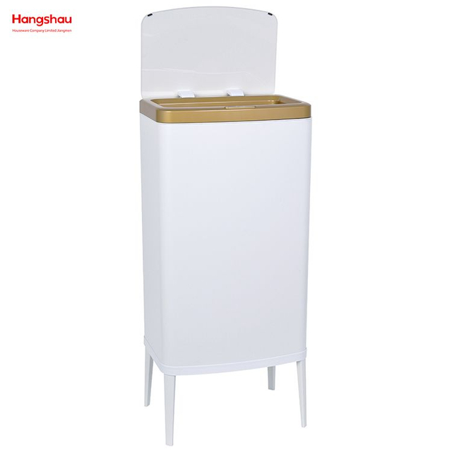 Cubo de basura de cocina inteligente de 55L, cubo de basura de inducción con Sensor, cubo de basura automático, cubo de basura de plástico 