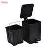 Bote de basura Popular de alta calidad de 6L con Pedal para baño/dormitorio/oficina, cubo de basura con Pedal