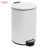 Bote de basura para baño de 20L, cubo de basura de estilo moderno de Metal, cubo de basura de cocina, cubos de basura para el hogar, cubo de basura con pedal con recubrimiento en polvo 