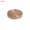 Accesorios de baño de oro rosa cepillado y electrónico Juego de lujo Dispensador de jabón familiar de lujo Soporte para cepillo de dientes Vaso Jabonera Soporte para cepillo de baño Cerámica 