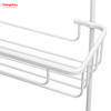 Accesorios de baño Carrito de ducha en aluminio Estante de baño Antióxido Durable Baño Percha de aluminio Cesta colgante montada en la pared de 3 capas Montado en la pared 