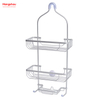 Accesorios de baño Carrito de ducha en aluminio Estante de baño Antióxido Durable Baño Percha de aluminio Montado en la pared Cesta colgante Montado en la pared 