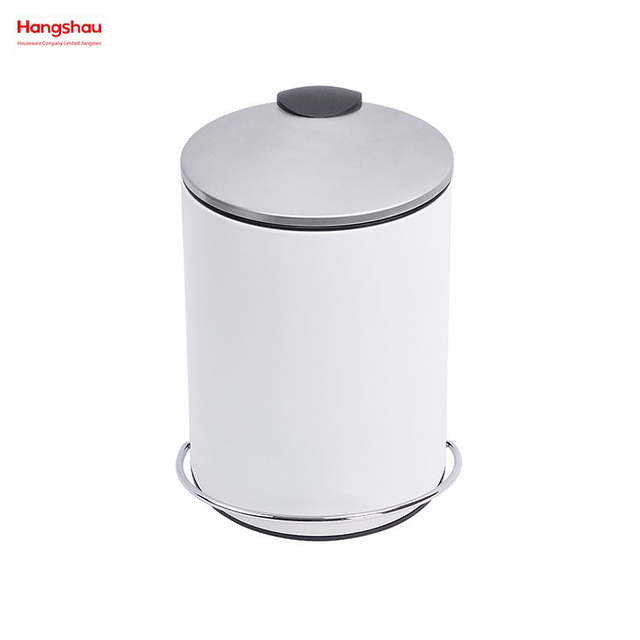 Contenedor de Basura con Pedal de Oficina de 3L para Bote de Basura Interior Baño pequeño Bote de Basura Bote de Basura Bote de Basura Dormitorio Bote de Basura con Pedal de plástico para el hogar