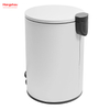 Bote de basura para baño de 20L, cubo de basura de estilo moderno de Metal, cubo de basura de cocina, cubos de basura para el hogar, cubo de basura con pedal con recubrimiento en polvo 