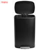 50L Vestíbulo de oficina Acero inoxidable para cocina Bote de basura Bote de basura Bote de basura Hoteles Cafetería Cubo de basura con pedal rectangular colorido personalizado Gran capacidad 