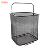 Cubo de agua para barbacoa para acampar al aire libre, cubo portátil, cubo de almacenamiento cuadrado de hierro, juego de playa, cubo de almacenamiento cuadrado de plástico, juegos de 3 piezas Cubo de carbón para barbacoa