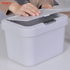 Cubo de basura de escritorio para el hogar, botes de basura de plástico de 5L, Mini papelera para escritorio para almacenamiento y cocina