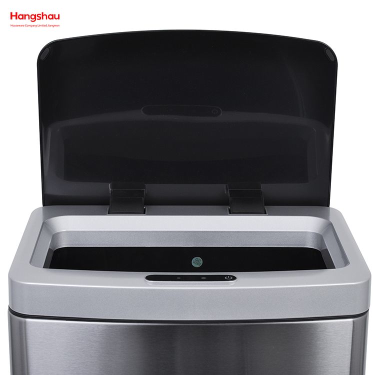 Bote de basura inteligente Ai con inductor plegable