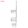 Accesorios de baño Carrito de ducha en aluminio Estante de baño Antióxido Durable Baño Percha de aluminio Montado en la pared Cesta colgante Montado en la pared 