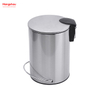Contenedores de basura con pedal de plástico para el hogar de 3L, contenedor de basura con pedal de diseño patentado para bote de basura interior, bote de basura simple, bote de basura para baño