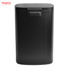 50L Vestíbulo de oficina Acero inoxidable para cocina Bote de basura Bote de basura Bote de basura Hoteles Cafetería Cubo de basura con pedal rectangular colorido personalizado Gran capacidad 