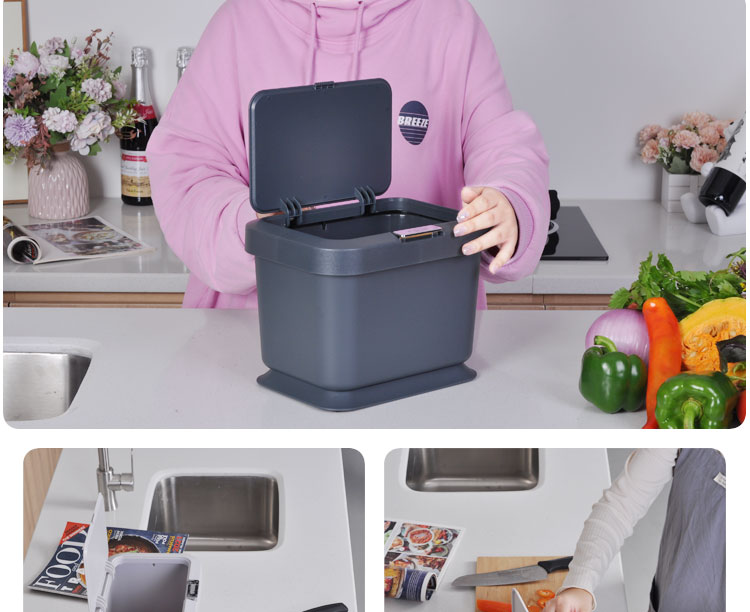 Contenedor de abono para cocina