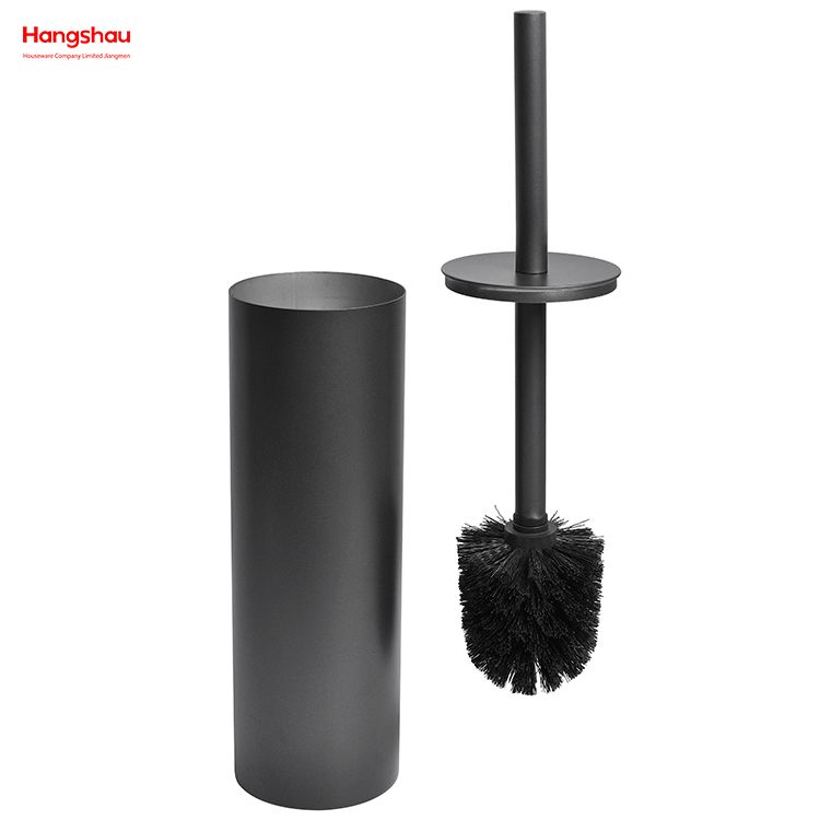 Cepillado Y Laca Gris Grafito Pulverización Hogar Baño Acero Inoxidable 304# Portaescobillas De Inodoro Mate Portaescobillas De Limpieza Wc Portaescobillas Limpias