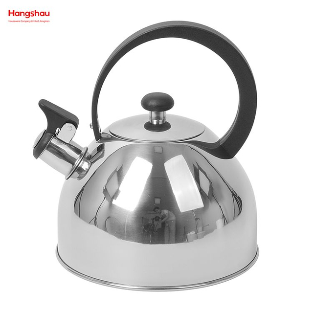 Agua Café Acero inoxidable Silbido Tetera Calefacción Quemar Hervidor de agua Venta al por mayor Personalizado Árabe Camping Hotel Estufa Top Pour Over Pot 