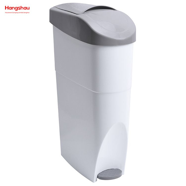 Contenedor sanitario femenino, cubo para pañales con pedal de 18L, contenedor sanitario femenino