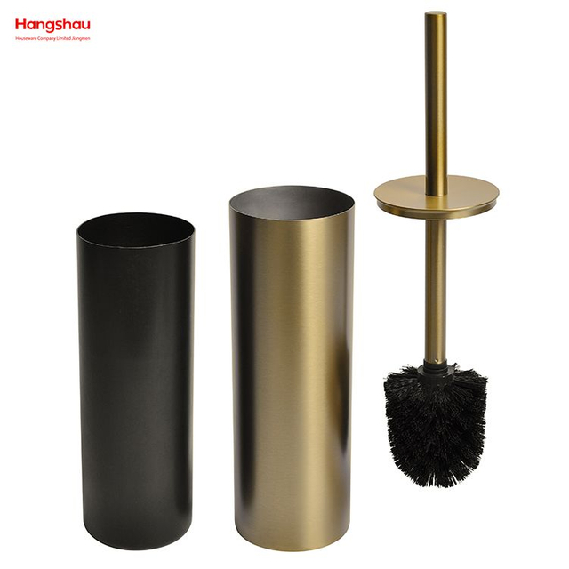 Laca Dorada Pulverización Hogar Baño Acero Inoxidable 304 Portaescobillas