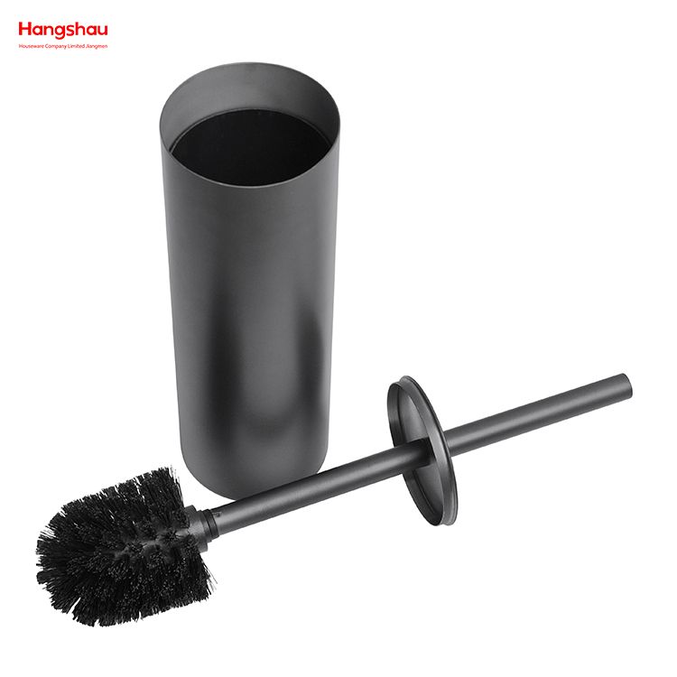 Cepillado Y Laca Gris Grafito Pulverización Hogar Baño Acero Inoxidable 304# Portaescobillas De Inodoro Mate Portaescobillas De Limpieza Wc Portaescobillas Limpias