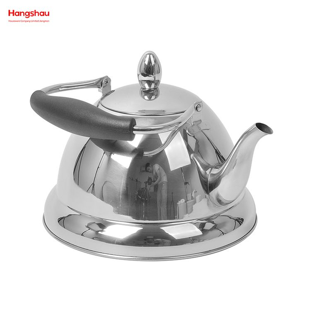 Hervidor de té con silbido de café, agua caliente, pulido, venta al por mayor, personalizado, árabe, Camping, Hotel, placa encimera, olla de acero inoxidable 