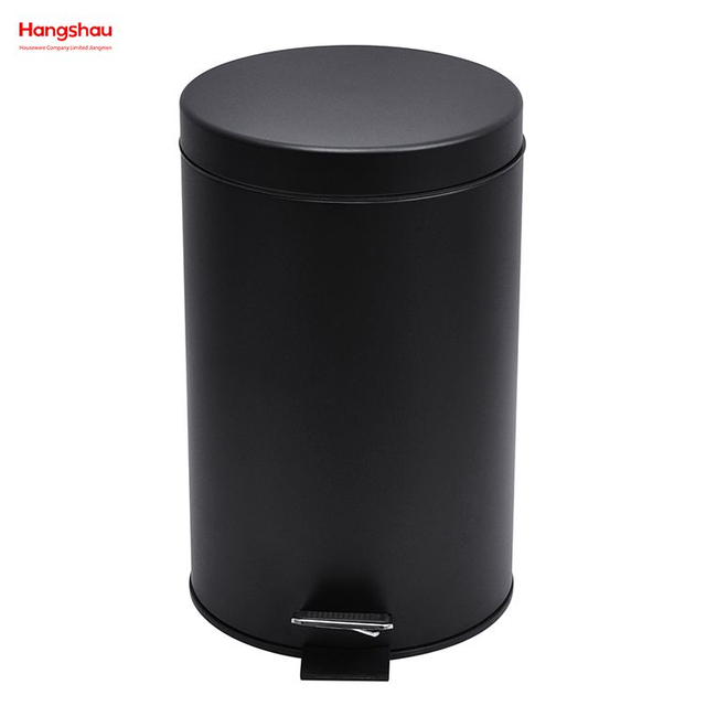Contenedores de basura de 7L para cubo de basura para interior, cubo de basura con Pedal para el hogar, cubo de basura para el baño, cubo de basura de estilo moderno de Metal 