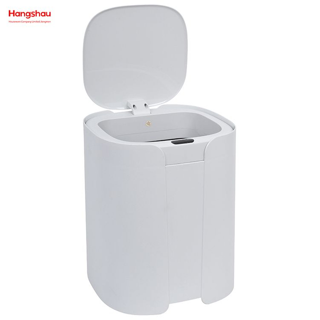 Cubo de basura de plástico inteligente para cocina, cubo de basura con Sensor de inducción, cubo de basura automático 