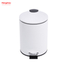 Bote de Basura con Pedal de Oficina de 3L para Bote de Basura Interior Bote de Basura pequeño Dormitorio Hogar Pedal de plástico Contenedores de Polvo Baño Bote de Basura Simple 