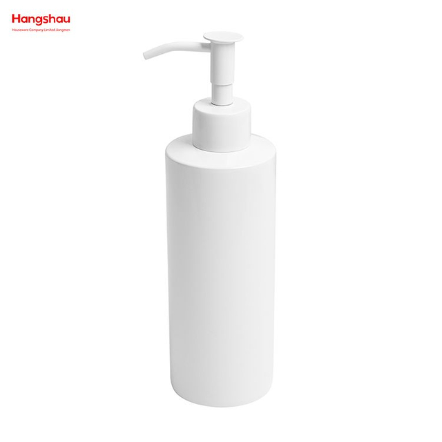 Dispensador completo de botella de loción para baño, pulverizador de laca cepillada y blanca, bomba de espuma, botella de jabón, accesorios de baño, juego de lujo