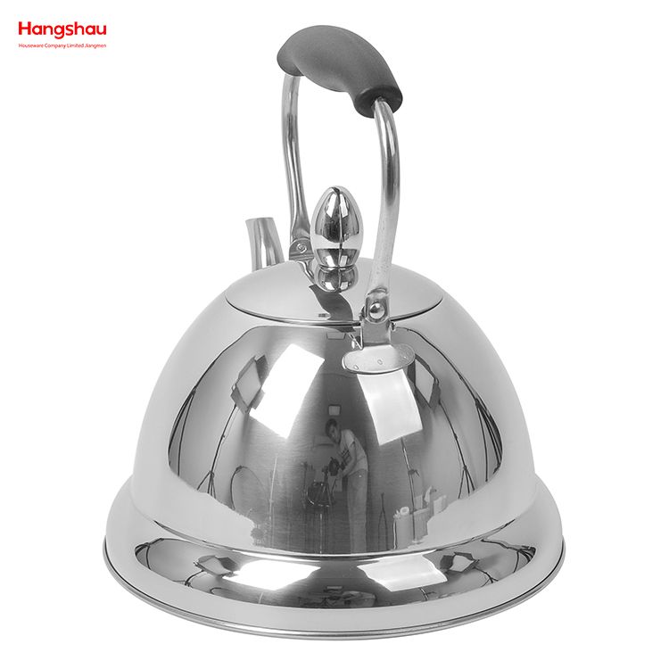 Hervidor de té con silbido de café, agua caliente, pulido, venta al por mayor, personalizado, árabe, Camping, Hotel, placa encimera, olla de acero inoxidable 