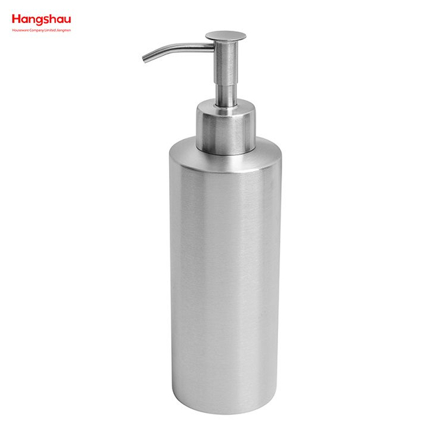 Dispensador completo de botellas de loción para baño de acero inoxidable, bomba de espuma, botella de jabón, accesorios de baño, juego de lujo 