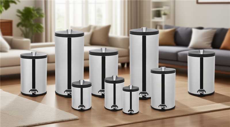 Papelera de pulido para el hogar