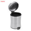 5L Uso en Oficina y Cocina Contenedores de Basura Género Cubo de Basura Bote de Basura Cubo Interior de baño doméstico de Acero Inoxidable Contenedor de Basura con Pedal de Paso para 