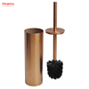 Accesorios de baño de oro rosa cepillado y electrónico Juego de lujo Dispensador de jabón familiar de lujo Soporte para cepillo de dientes Vaso Jabonera Soporte para cepillo de baño Cerámica 