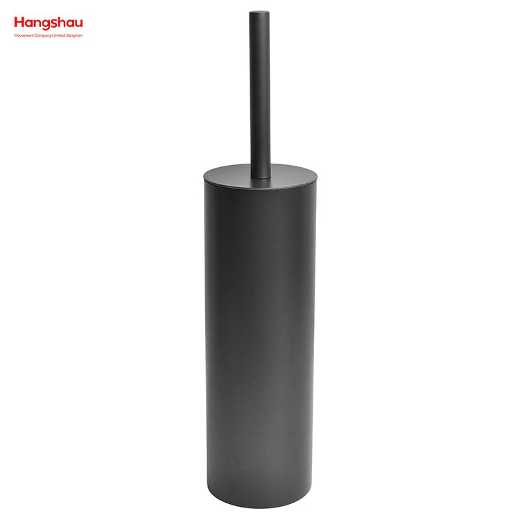 Cepillado Y Laca Gris Grafito Pulverización Hogar Baño Acero Inoxidable 304# Portaescobillas De Inodoro Mate Portaescobillas De Limpieza Wc Portaescobillas Limpias
