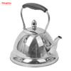 Hervidor de té con silbido de café, agua caliente, pulido, venta al por mayor, personalizado, árabe, Camping, Hotel, placa encimera, olla de acero inoxidable 