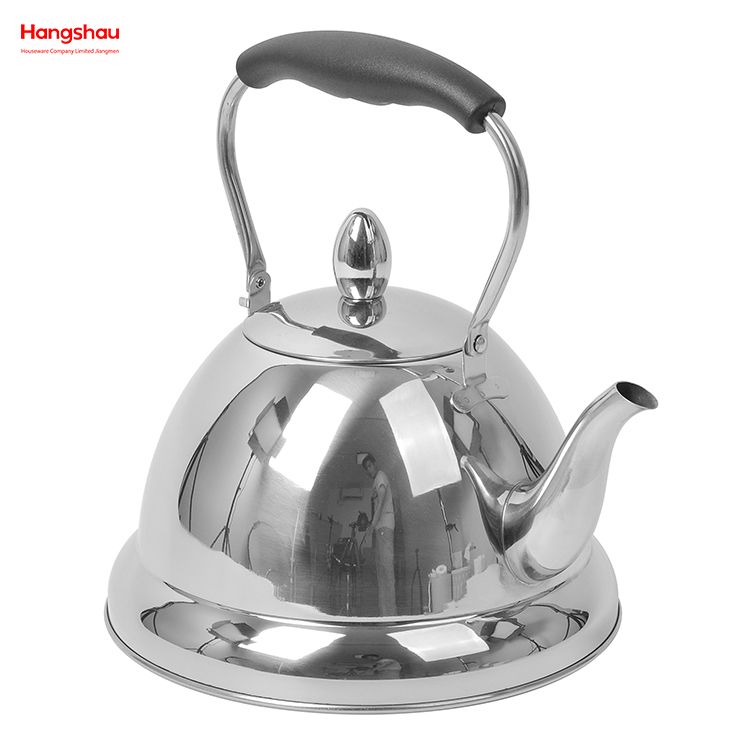 Hervidor de té con silbido de café, agua caliente, pulido, venta al por mayor, personalizado, árabe, Camping, Hotel, placa encimera, olla de acero inoxidable 