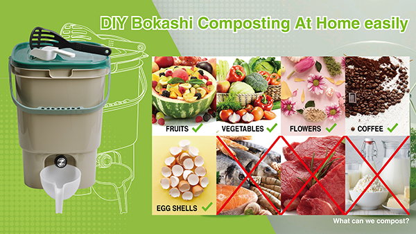 contenedor de compost