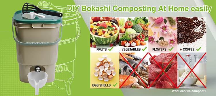 contenedor de compost